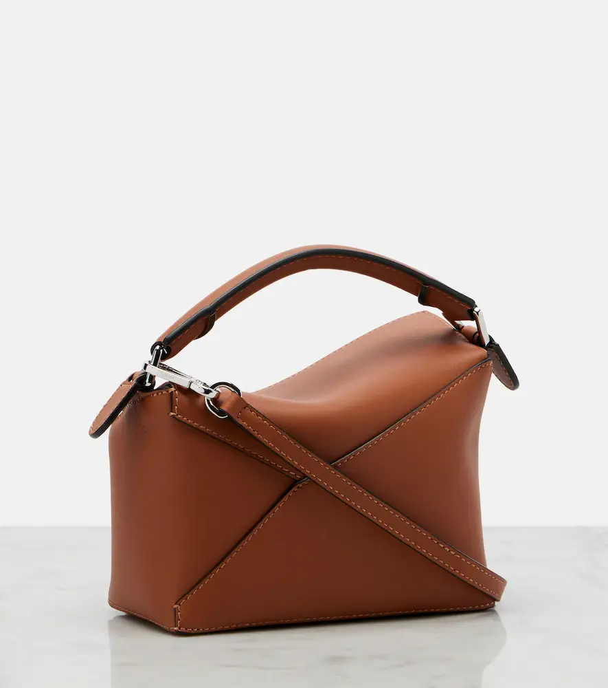 Loewe Puzzle Edge Mini leather top-handle bag | Thumbnail 4