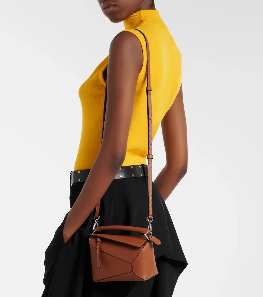Loewe Puzzle Edge Mini leather top-handle bag | Thumbnail 5