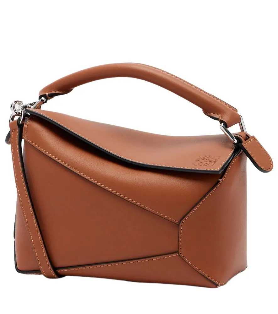 Loewe Puzzle Edge Mini leather top-handle bag