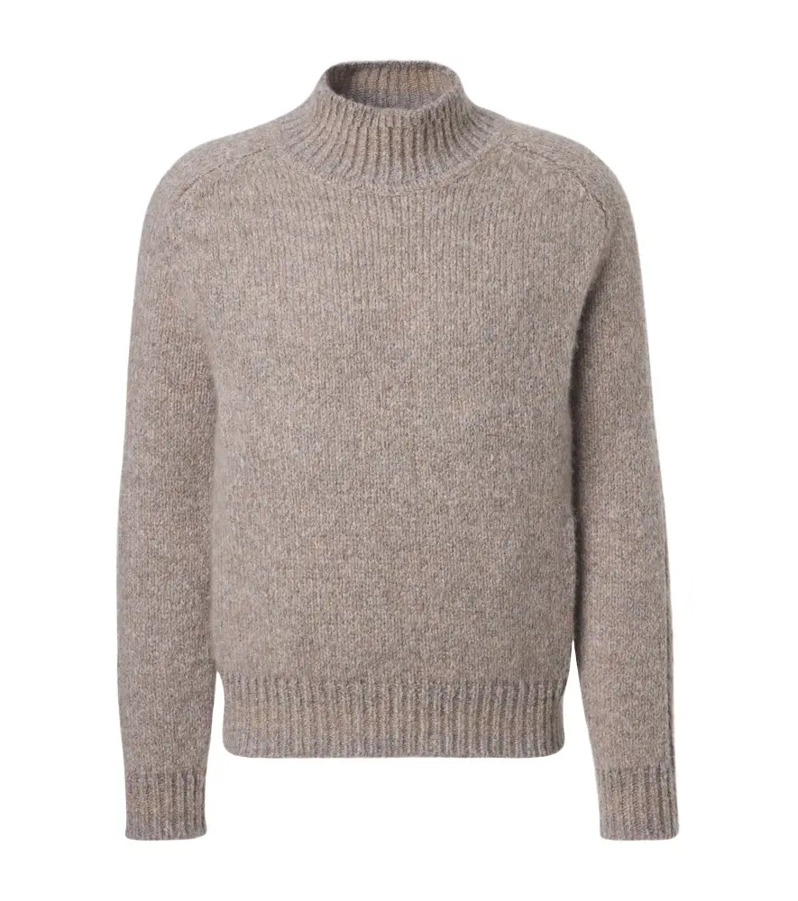 Cashmere and silk sweater