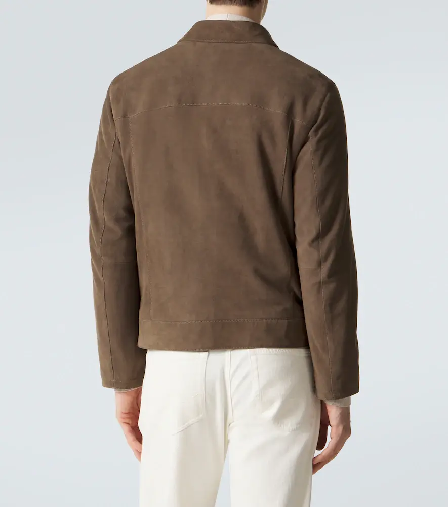 Brioni Suede blouson jacket | Thumbnail 3 Brioni Suede blouson jacket | Thumbnail 3