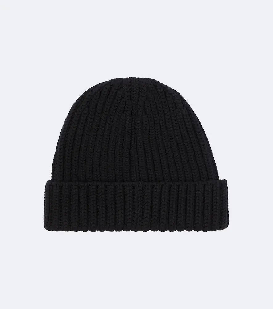 Prada Logo virgin wool beanie | Thumbnail 2 Prada Logo virgin wool beanie | Thumbnail 2