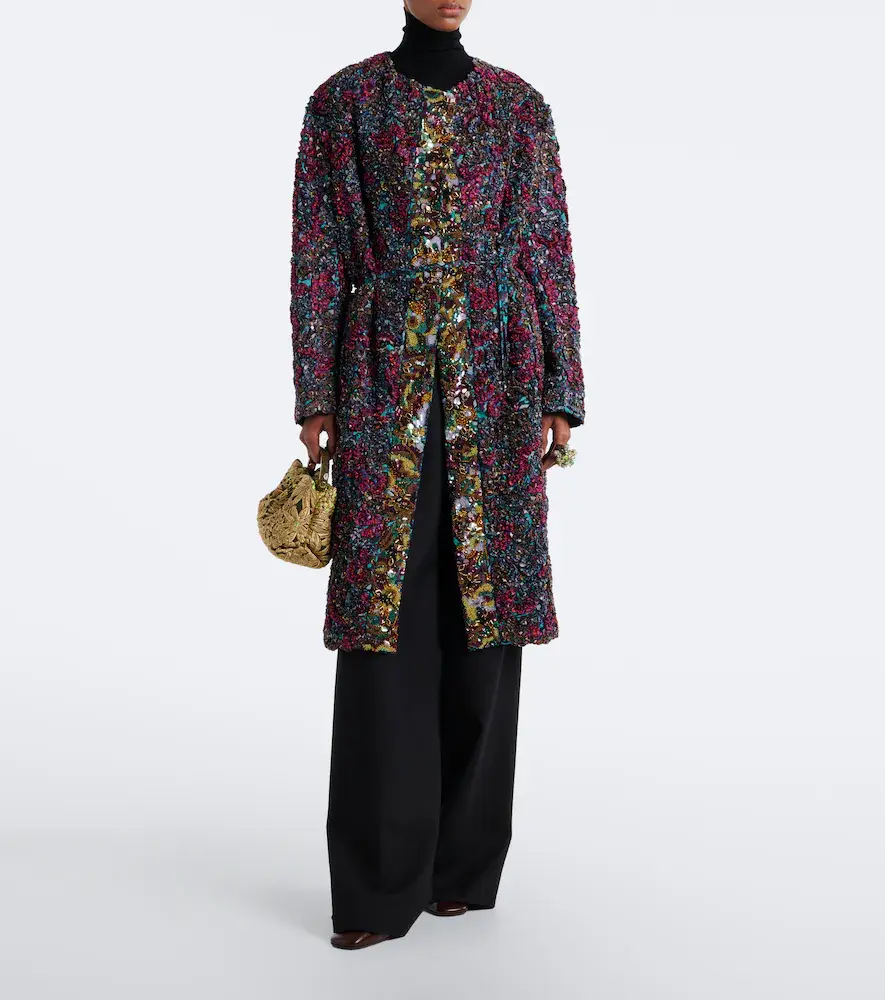 Dries Van Noten Small floral jacquard top-handle bag | Thumbnail 7 Dries Van Noten Small floral jacquard top-handle bag | Thumbnail 7