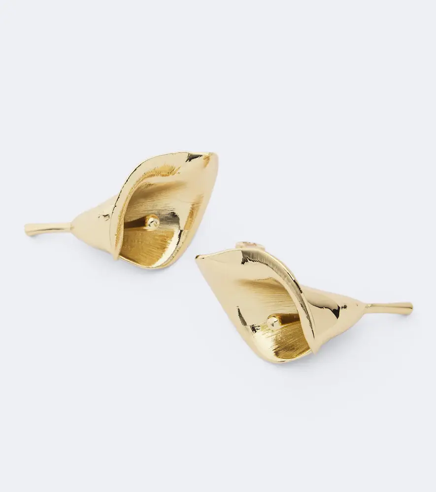 Carolina Herrera Floral clip-on earrings | Thumbnail 3 Carolina Herrera Floral clip-on earrings | Thumbnail 3