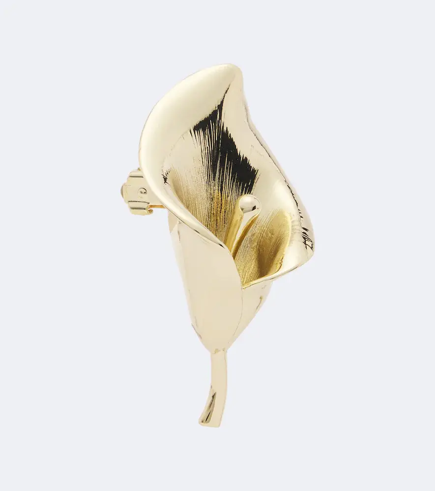 Carolina Herrera Floral clip-on earrings | Thumbnail 4 Carolina Herrera Floral clip-on earrings | Thumbnail 4