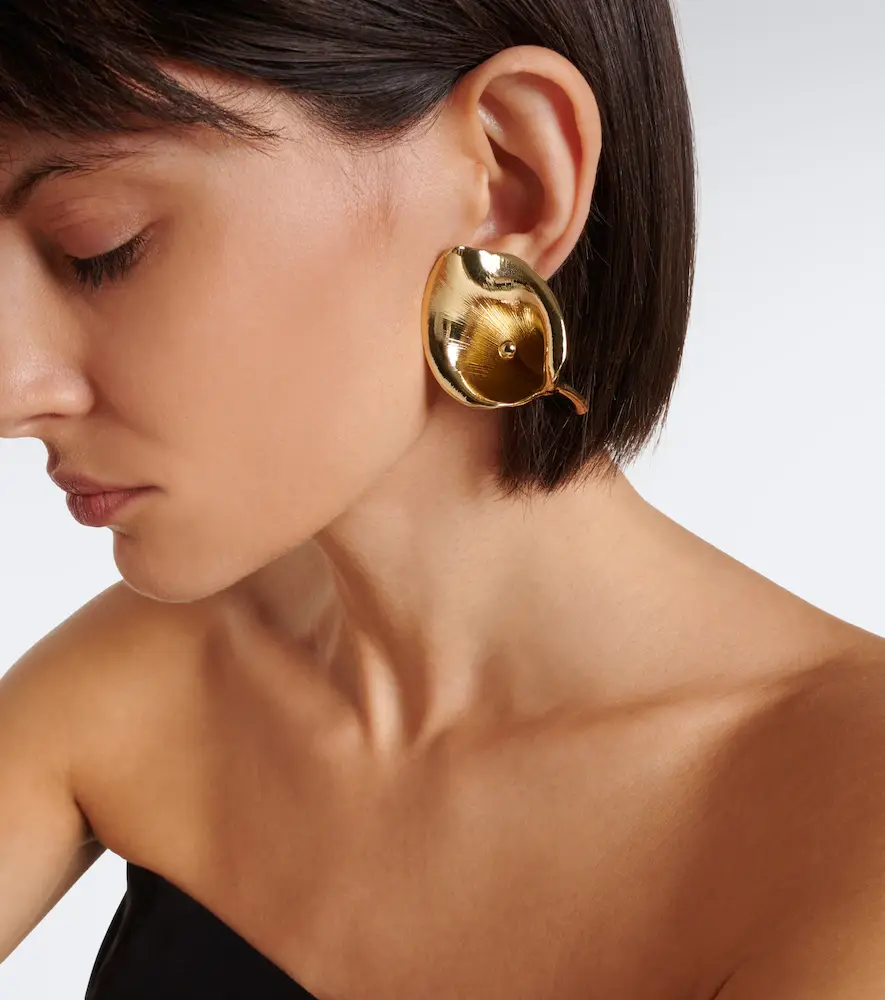 Carolina Herrera Floral clip-on earrings | Thumbnail 6 Carolina Herrera Floral clip-on earrings | Thumbnail 6