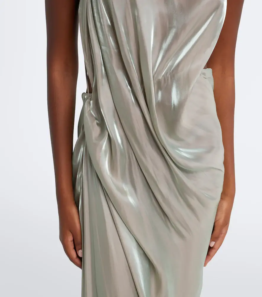 Maticevski Glow Up draped open-back gown | Thumbnail 2 Maticevski Glow Up draped open-back gown | Thumbnail 2