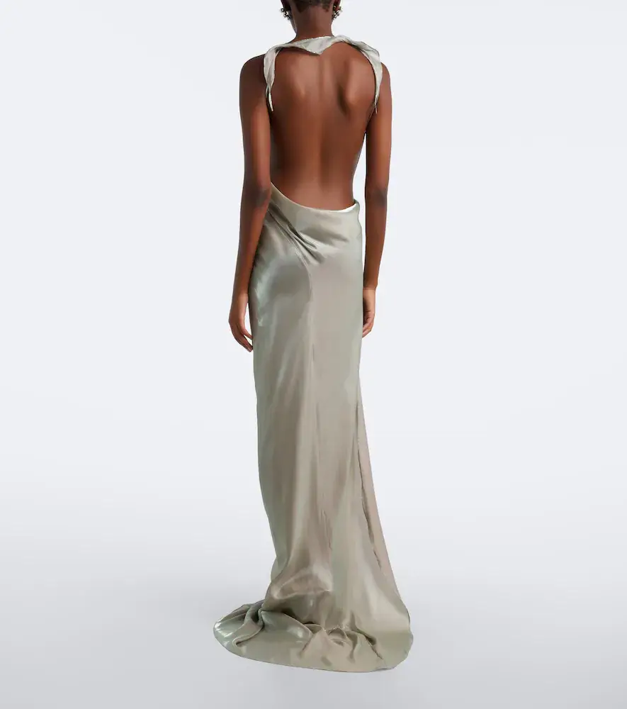 Maticevski Glow Up draped open-back gown | Thumbnail 4 Maticevski Glow Up draped open-back gown | Thumbnail 4