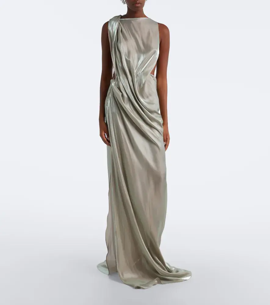 Maticevski Glow Up draped open-back gown | Thumbnail 5 Maticevski Glow Up draped open-back gown | Thumbnail 5