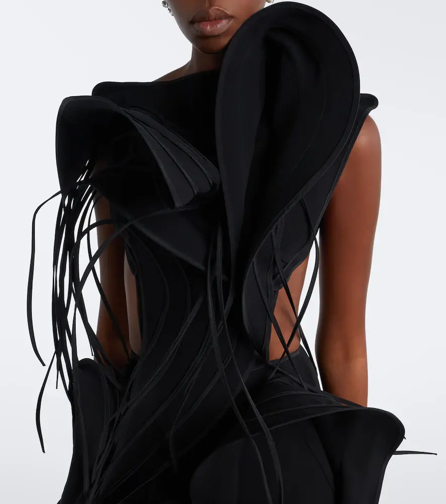 Maticevski Furiosa fringed appliqué gown | Thumbnail 4 Maticevski Furiosa fringed appliqué gown | Thumbnail 4