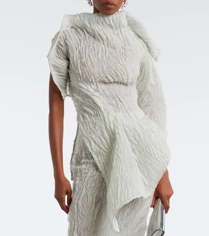 Maticevski Scintilla asymmetric georgette top | Thumbnail 2 Maticevski Scintilla asymmetric georgette top | Thumbnail 2