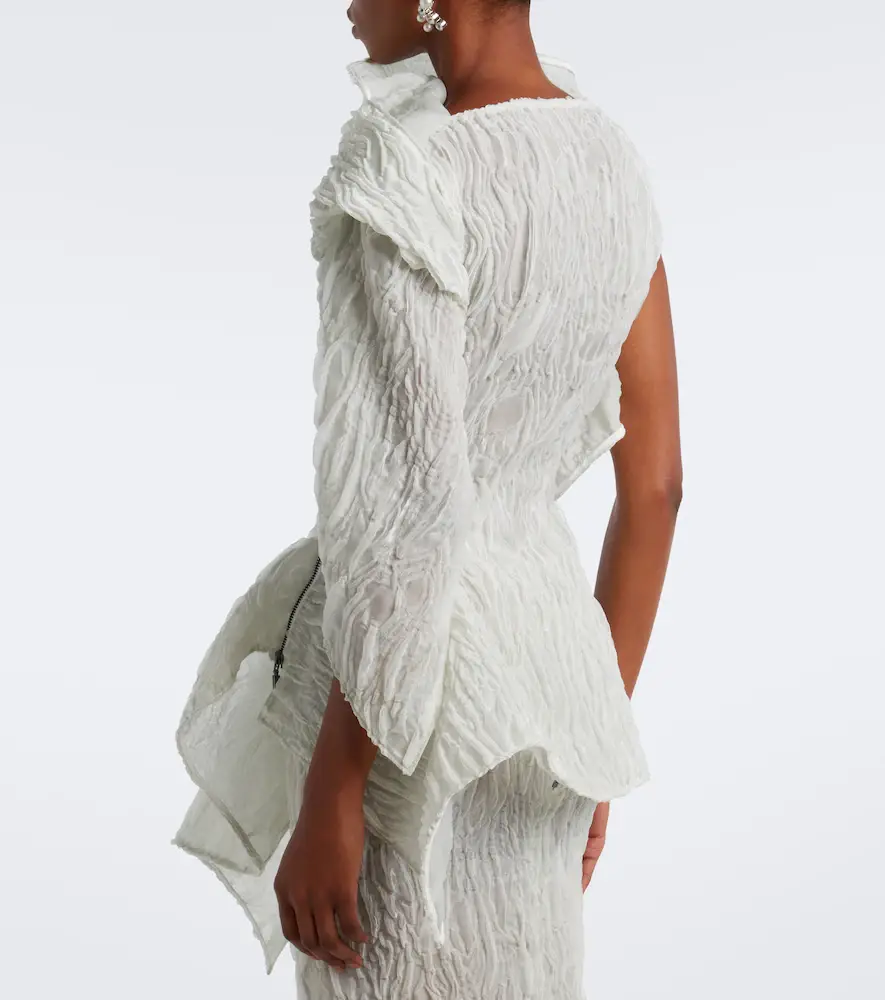 Maticevski Scintilla asymmetric georgette top | Thumbnail 4 Maticevski Scintilla asymmetric georgette top | Thumbnail 4