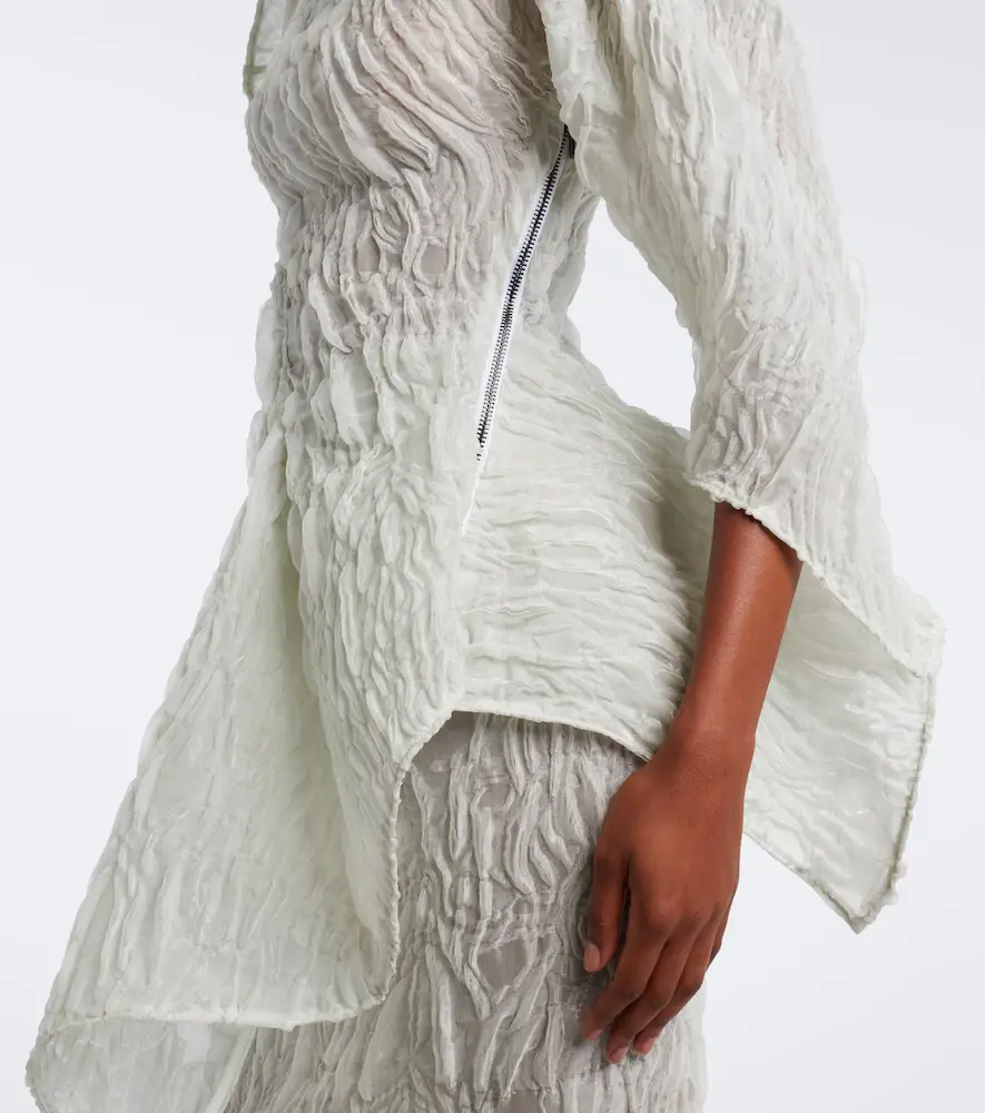 Maticevski Scintilla asymmetric georgette top | Thumbnail 5 Maticevski Scintilla asymmetric georgette top | Thumbnail 5