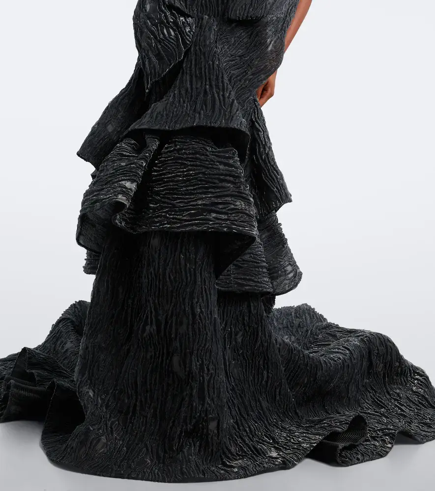 Maticevski Friesian tiered cloqué bustier gown | Thumbnail 6 Maticevski Friesian tiered cloqué bustier gown | Thumbnail 6