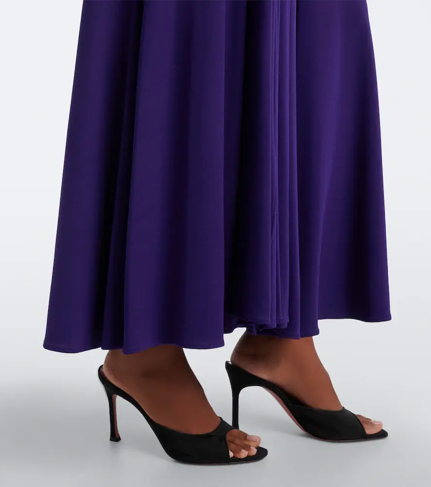 Rabanne x Dinh Van embellished crêpe maxi skirt | Thumbnail 4 Rabanne x Dinh Van embellished crêpe maxi skirt | Thumbnail 4