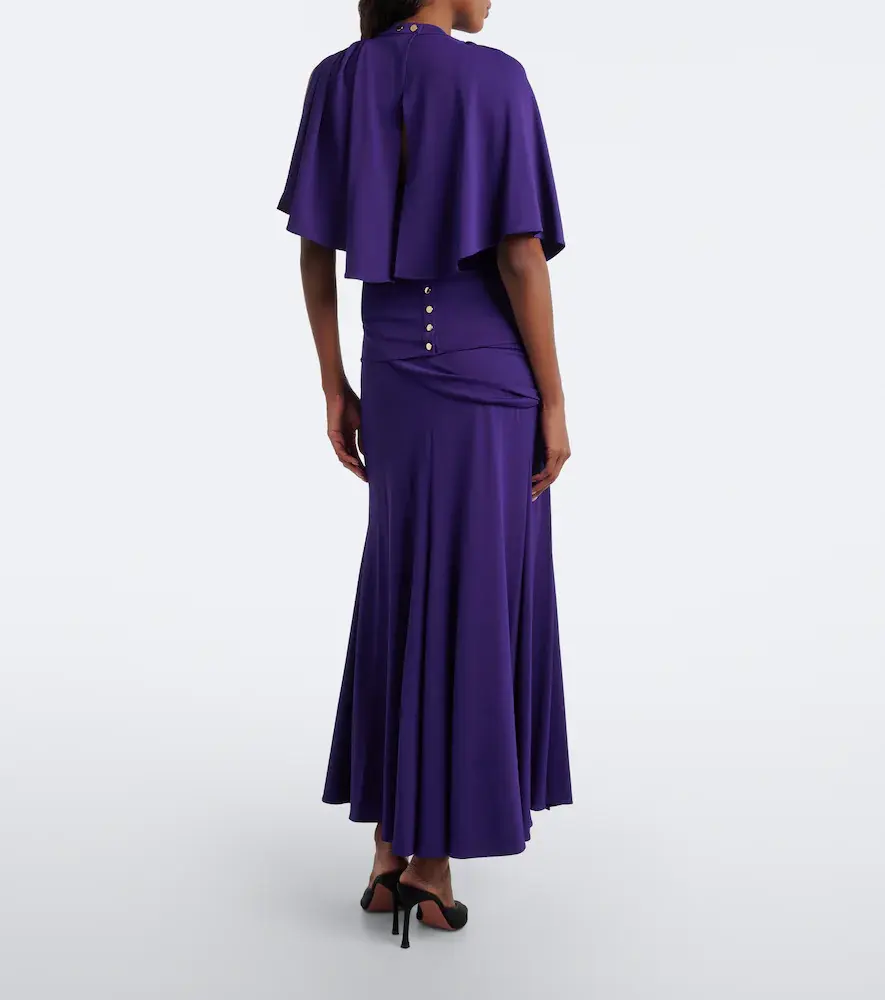 Rabanne x Dinh Van embellished crêpe maxi skirt | Thumbnail 5 Rabanne x Dinh Van embellished crêpe maxi skirt | Thumbnail 5