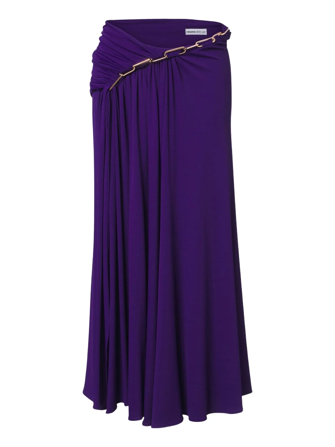 x Dinh Van embellished crêpe maxi skirt x Dinh Van embellished crêpe maxi skirt