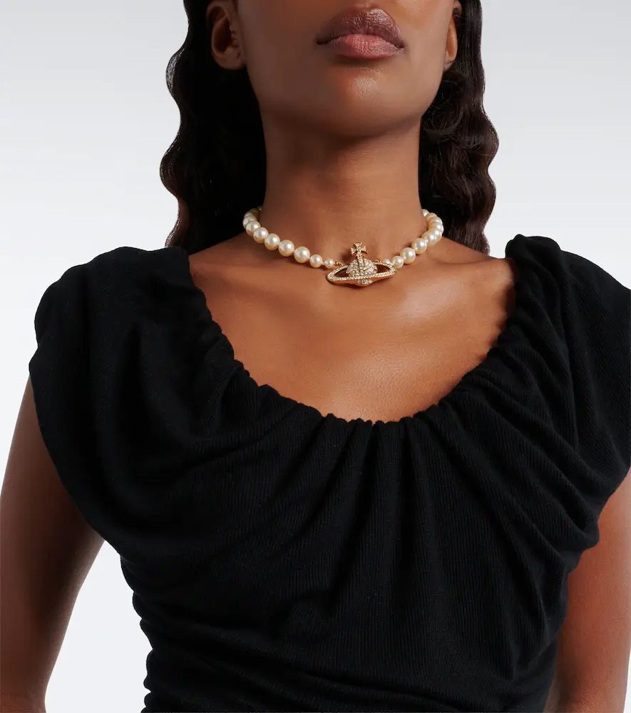 Vivienne Westwood Ginnie Orb draped jersey top | Thumbnail 6 Vivienne Westwood Ginnie Orb draped jersey top | Thumbnail 6