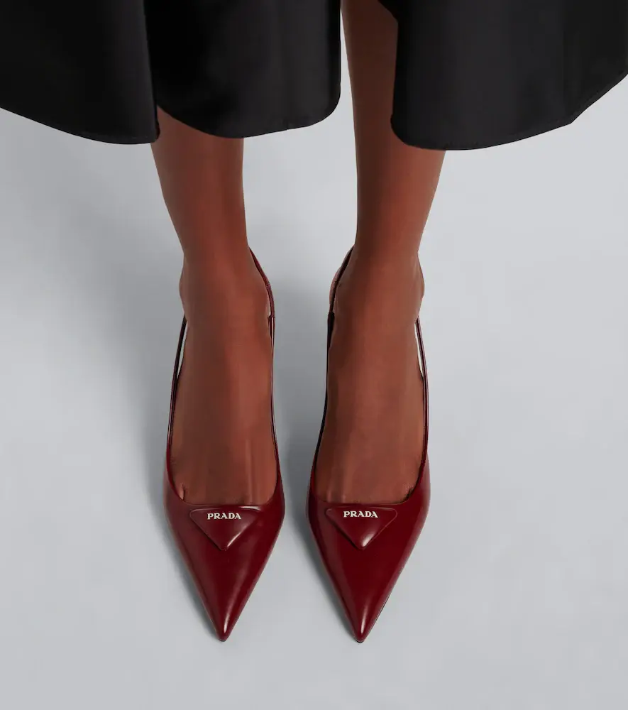 Prada Leather slingback pumps | Thumbnail 6 Prada Leather slingback pumps | Thumbnail 6