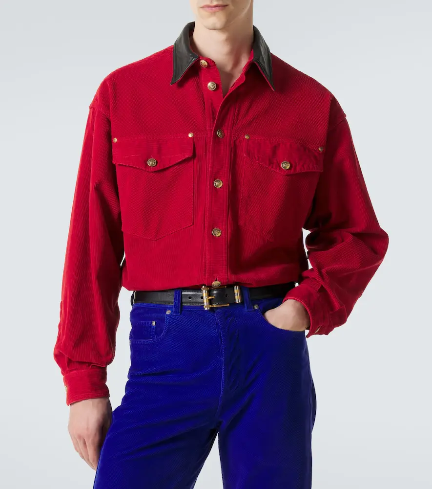 Versace Denim overshirt | Thumbnail 4 Versace Denim overshirt | Thumbnail 4