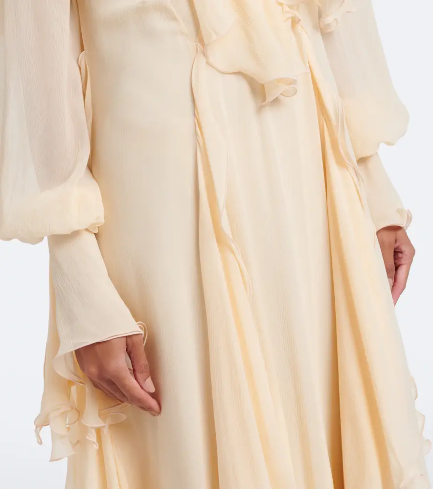 BLUMARINE Ruffled maxi dress | Thumbnail 2