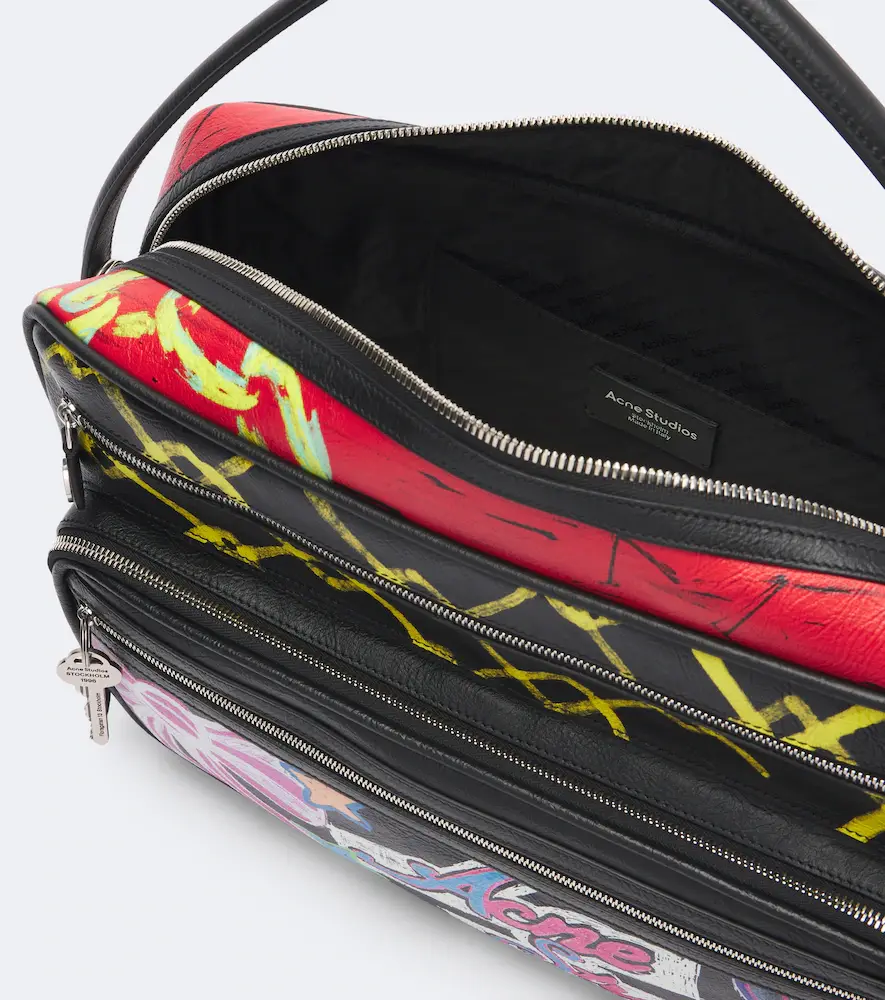 Acne Studios Camero Camera printed leather shoulder bag | Thumbnail 2 Acne Studios Camero Camera printed leather shoulder bag | Thumbnail 2