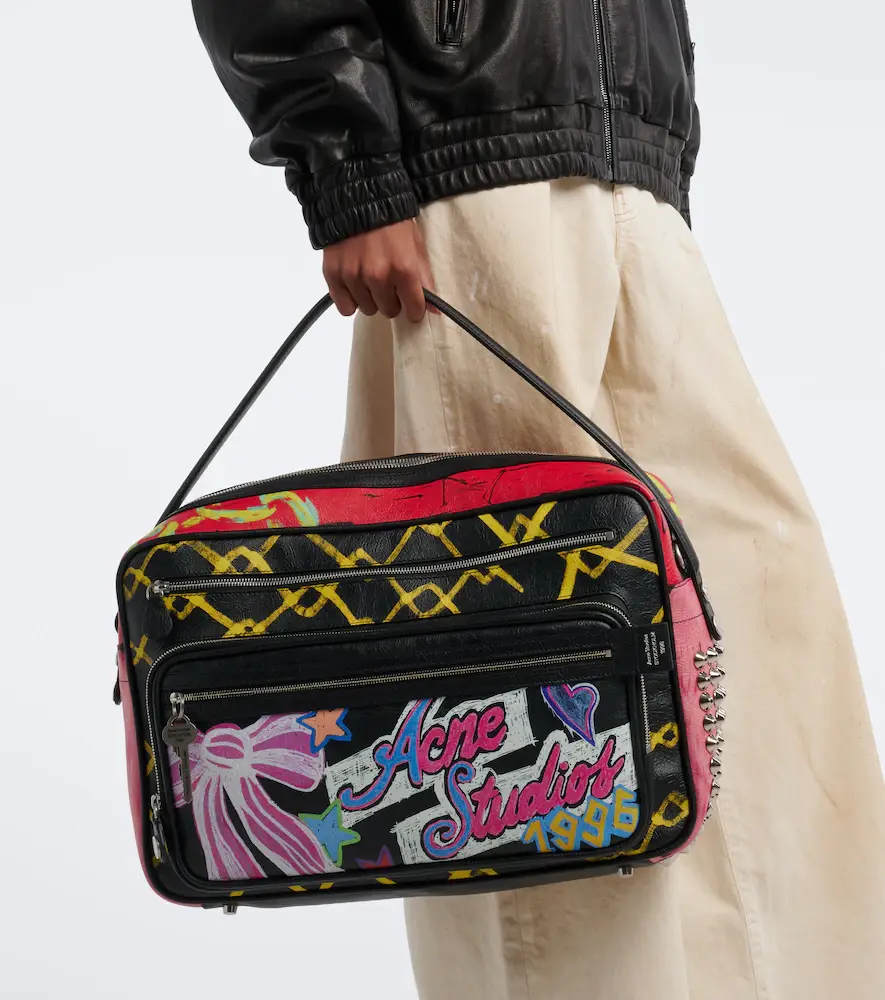 Acne Studios Camero Camera printed leather shoulder bag | Thumbnail 6 Acne Studios Camero Camera printed leather shoulder bag | Thumbnail 6