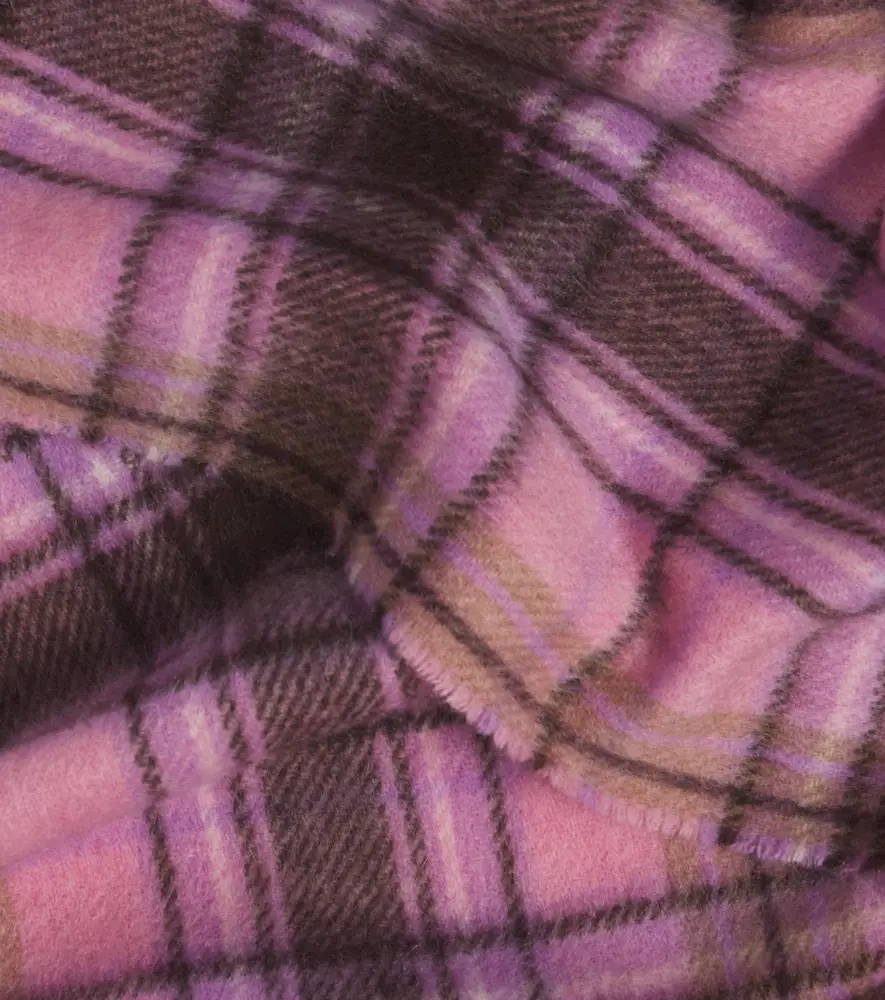 Acne Studios Plaid cashmere and wool scarf | Thumbnail 3 Acne Studios Plaid cashmere and wool scarf | Thumbnail 3