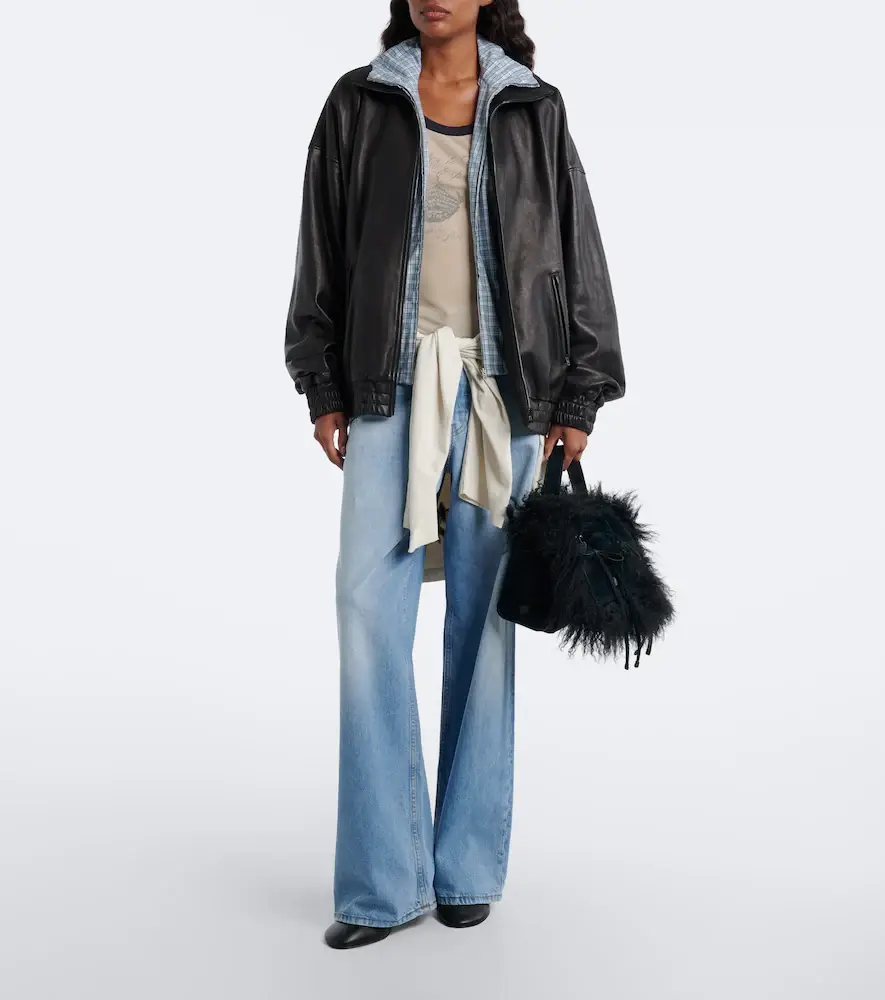 Acne Studios Multipocket suede shoulder bag | Thumbnail 6 Acne Studios Multipocket suede shoulder bag | Thumbnail 6