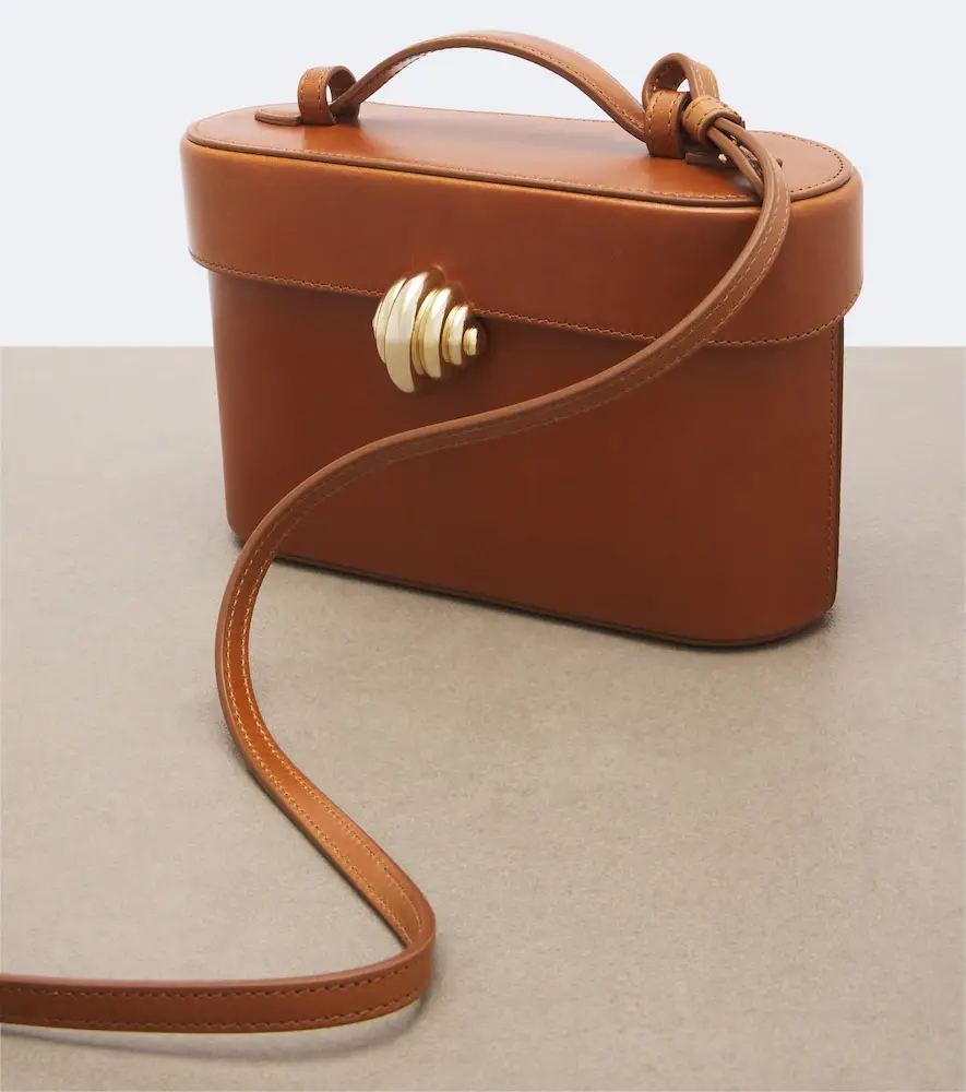 Aquazzura Belgravia Small leather vanity bag | Thumbnail 2