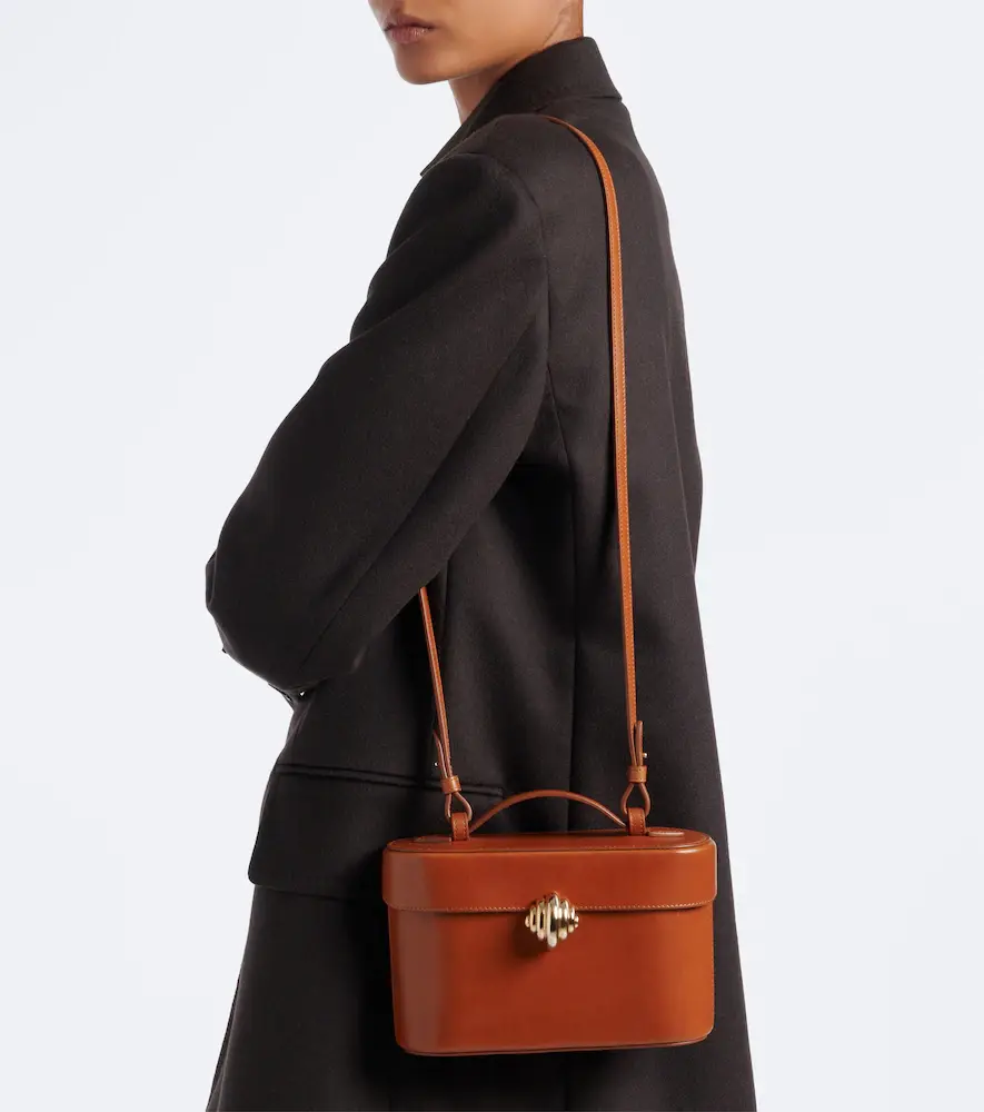 Aquazzura Belgravia Small leather vanity bag | Thumbnail 7