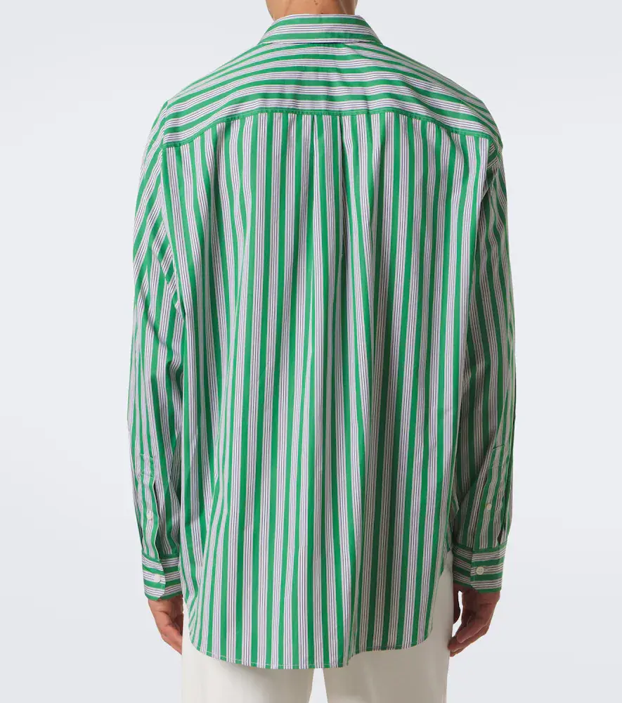 Loewe Double L striped cotton poplin shirt | Thumbnail 2 Loewe Double L striped cotton poplin shirt | Thumbnail 2