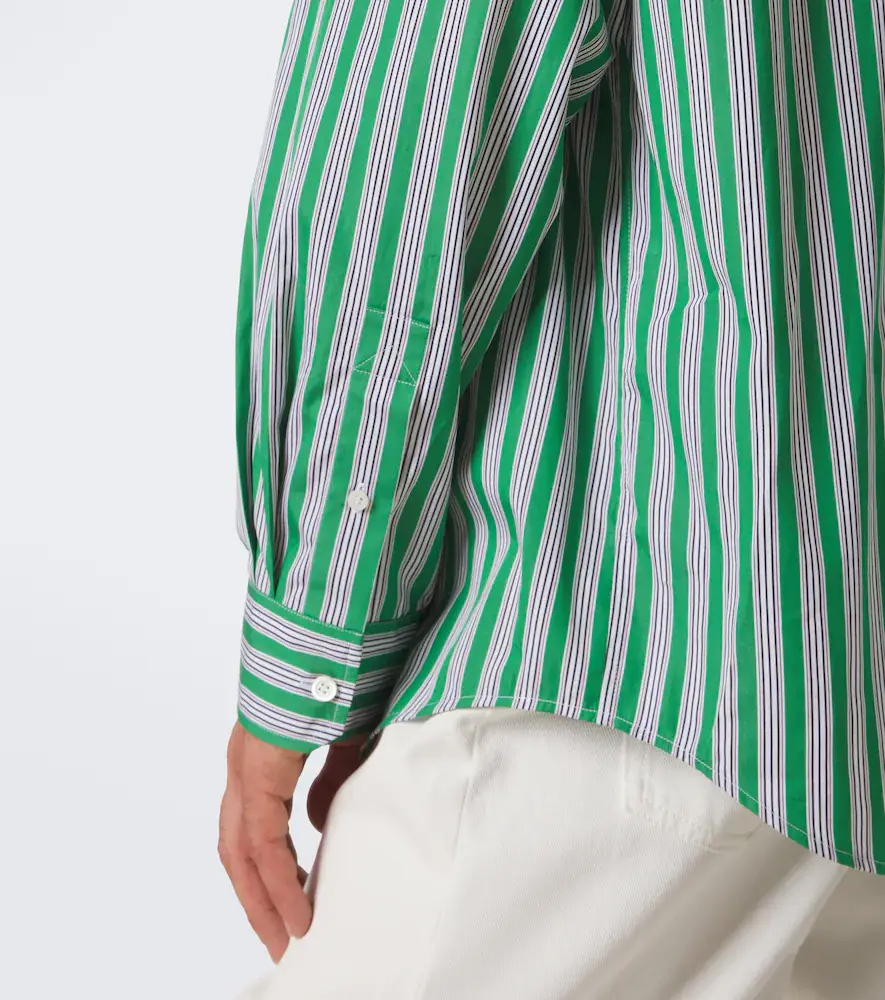 Loewe Double L striped cotton poplin shirt | Thumbnail 3 Loewe Double L striped cotton poplin shirt | Thumbnail 3
