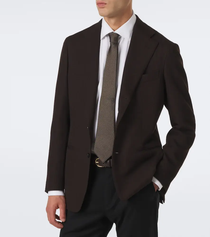 Zegna Silk jacquard tie | Thumbnail 2 Zegna Silk jacquard tie | Thumbnail 2