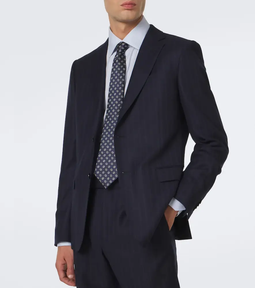 Zegna Silk jacquard tie | Thumbnail 2