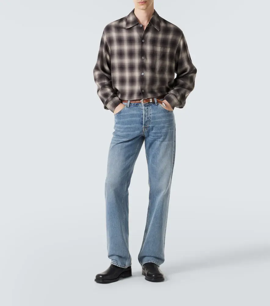 Our Legacy Every checked TENCEL flannel shirt | Thumbnail 2 Our Legacy Every checked TENCEL flannel shirt | Thumbnail 2