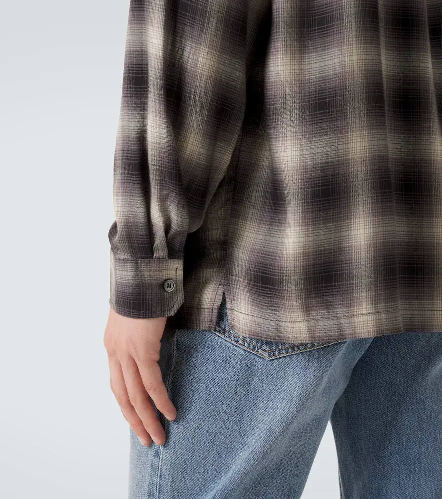 Our Legacy Every checked TENCEL flannel shirt | Thumbnail 4 Our Legacy Every checked TENCEL flannel shirt | Thumbnail 4