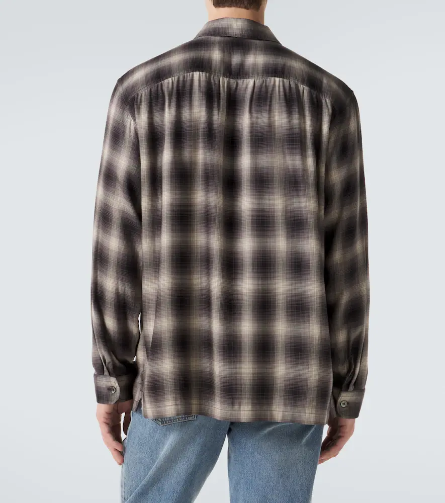 Our Legacy Every checked TENCEL flannel shirt | Thumbnail 5 Our Legacy Every checked TENCEL flannel shirt | Thumbnail 5