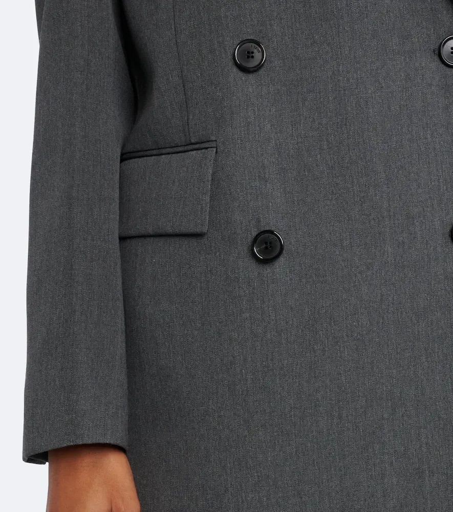 Loewe Paneled double-breasted wool blazer | Thumbnail 6 Loewe Paneled double-breasted wool blazer | Thumbnail 6