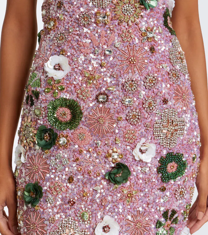RACHEL GILBERT Francesca floral-appliqué corset dress | Thumbnail 2 RACHEL GILBERT Francesca floral-appliqué corset dress | Thumbnail 2