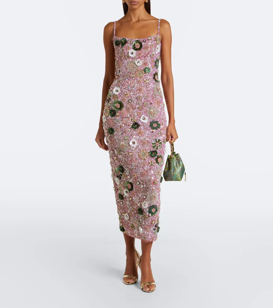 RACHEL GILBERT Francesca floral-appliqué corset dress | Thumbnail 4 RACHEL GILBERT Francesca floral-appliqué corset dress | Thumbnail 4