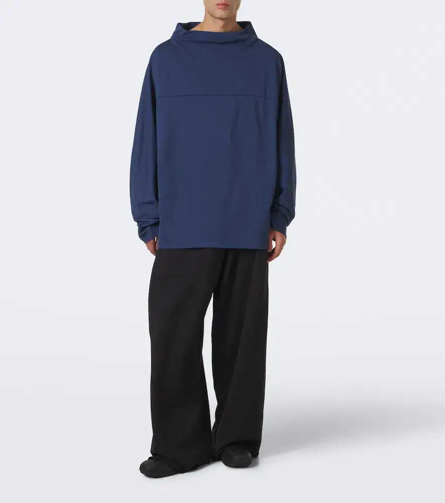 Kiko Kostadinov Veleka cotton jersey wide-leg pants | Thumbnail 2 Kiko Kostadinov Veleka cotton jersey wide-leg pants | Thumbnail 2