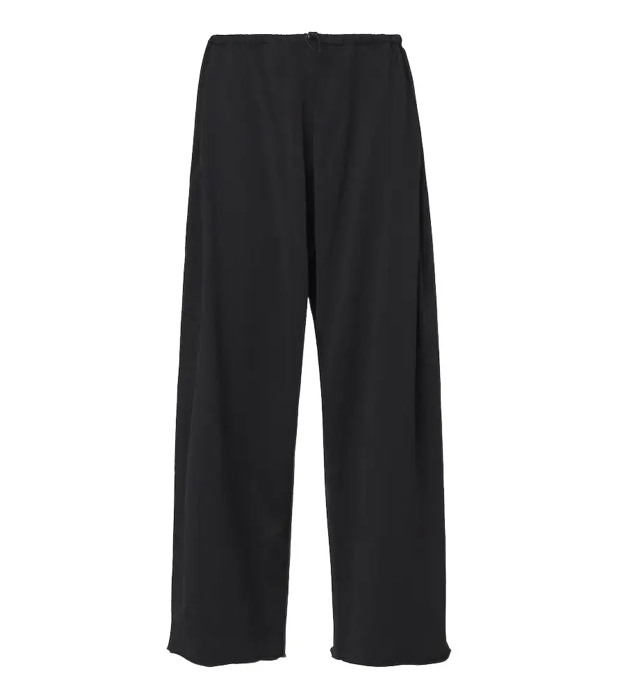Kiko Kostadinov Veleka cotton jersey wide-leg pants