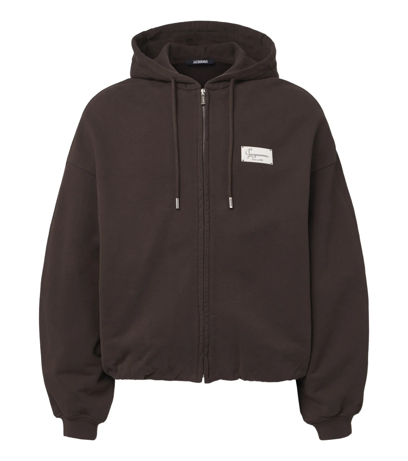 Jacquemus Corso oversized cotton fleece hoodie