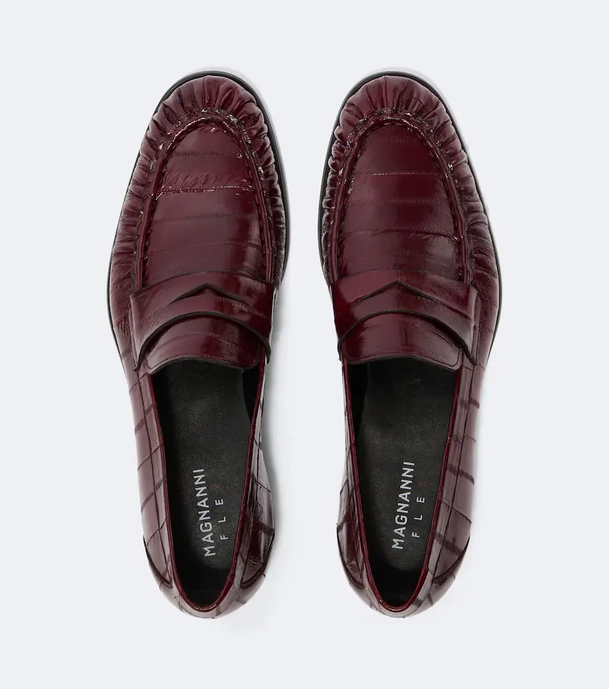 Magnanni Eel leather penny loafers | Thumbnail 4 Magnanni Eel leather penny loafers | Thumbnail 4