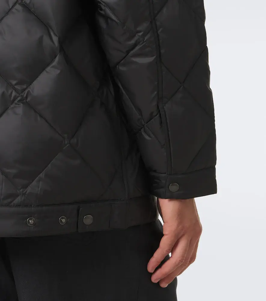 Prada Logo quilted down jacket | Thumbnail 5 Prada Logo quilted down jacket | Thumbnail 5