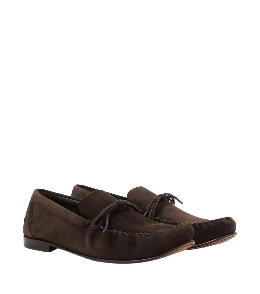 Zegna Suede loafers
