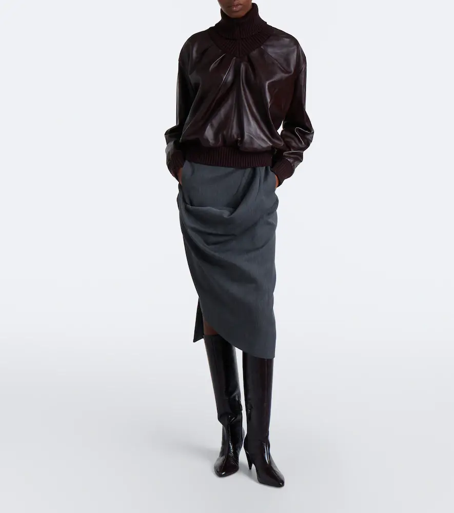 Victoria Beckham Maverick leather knee-high boots | Thumbnail 6 Victoria Beckham Maverick leather knee-high boots | Thumbnail 6