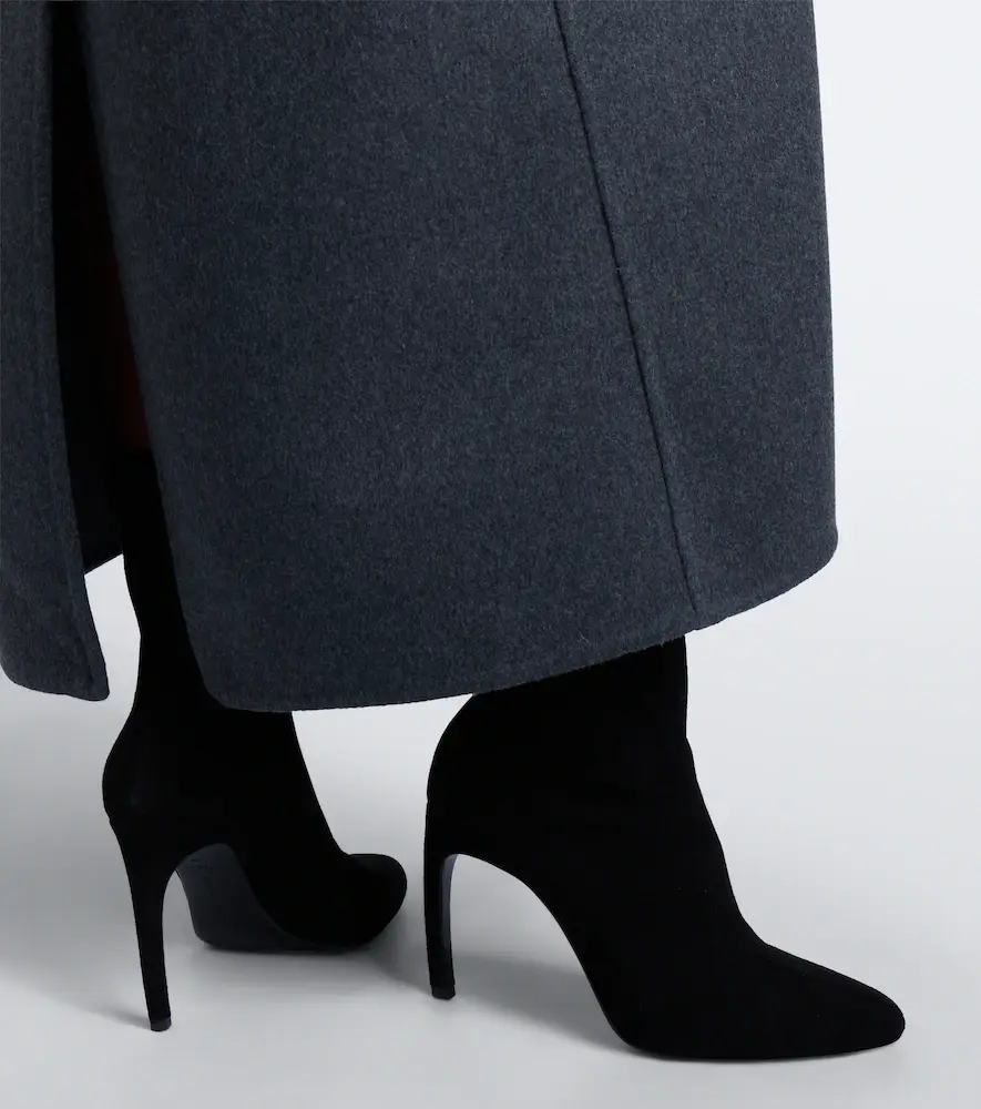Victoria Beckham Harlow suede ankle boots | Thumbnail 5 Victoria Beckham Harlow suede ankle boots | Thumbnail 5