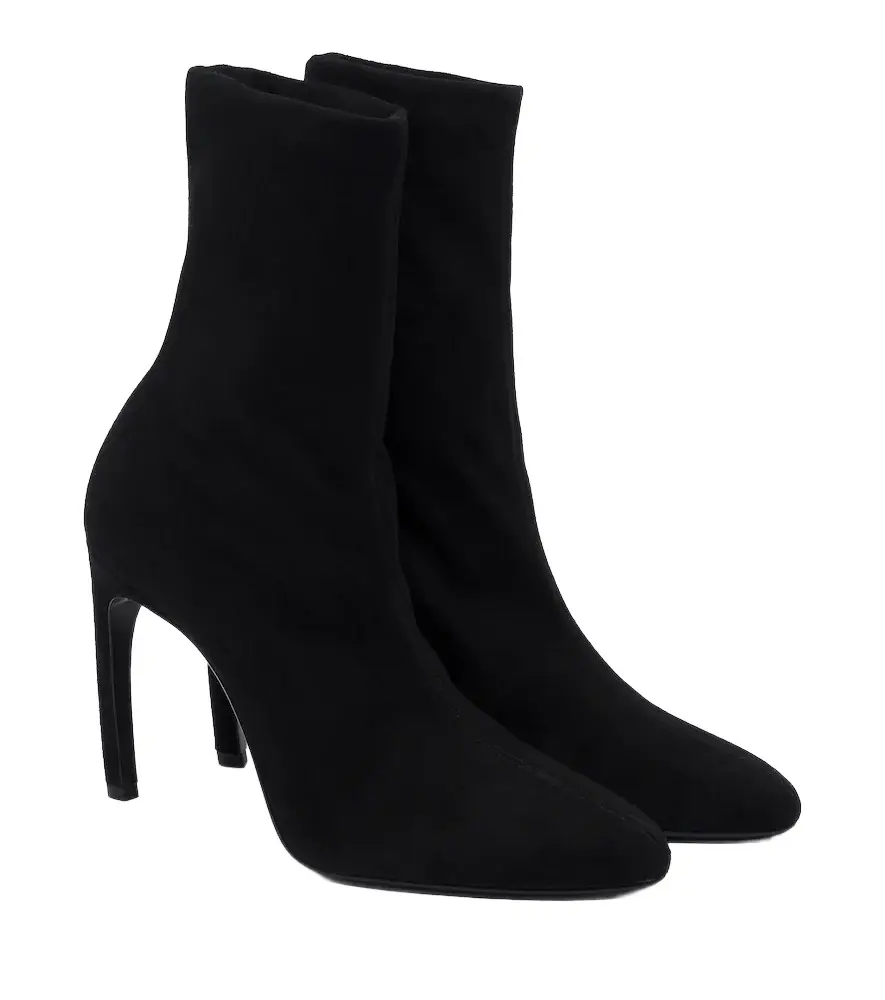Victoria Beckham Harlow suede ankle boots